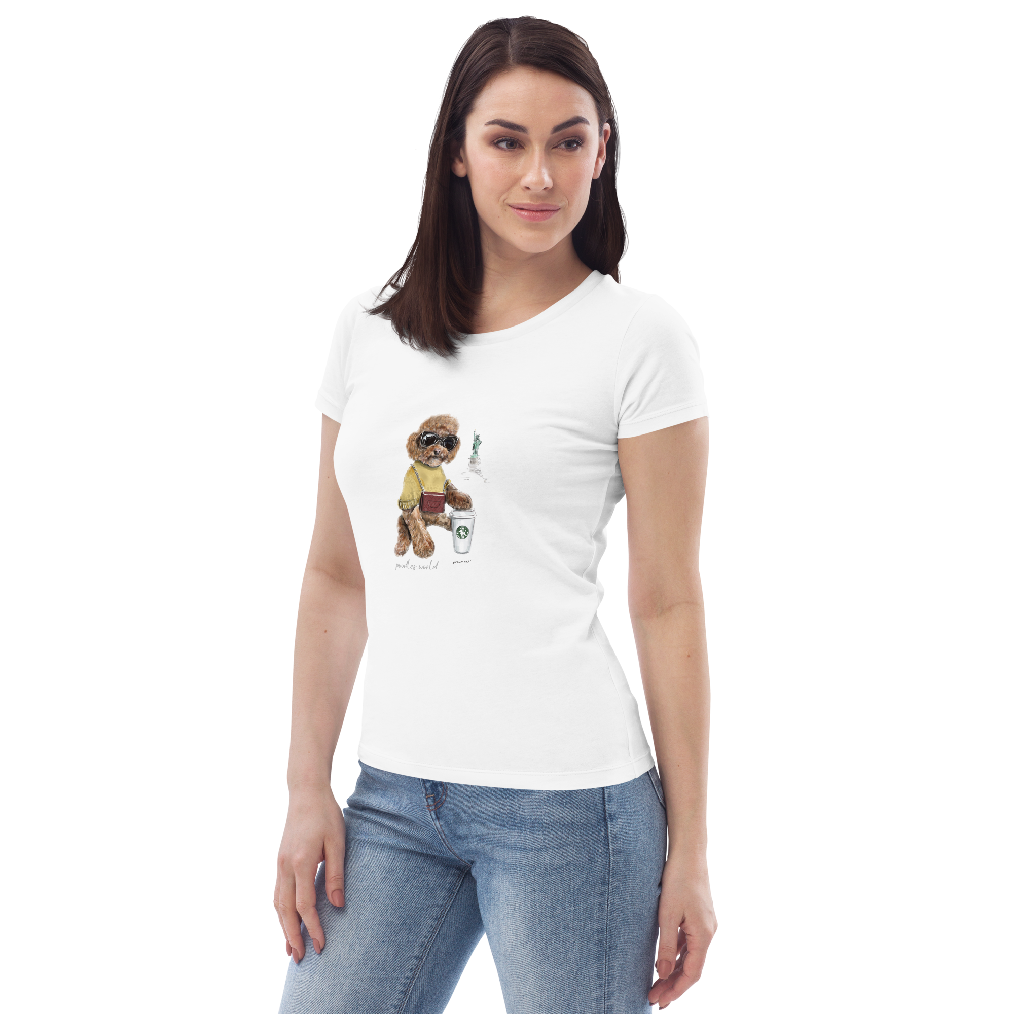 Coffee Poodle Tee - Poodles World