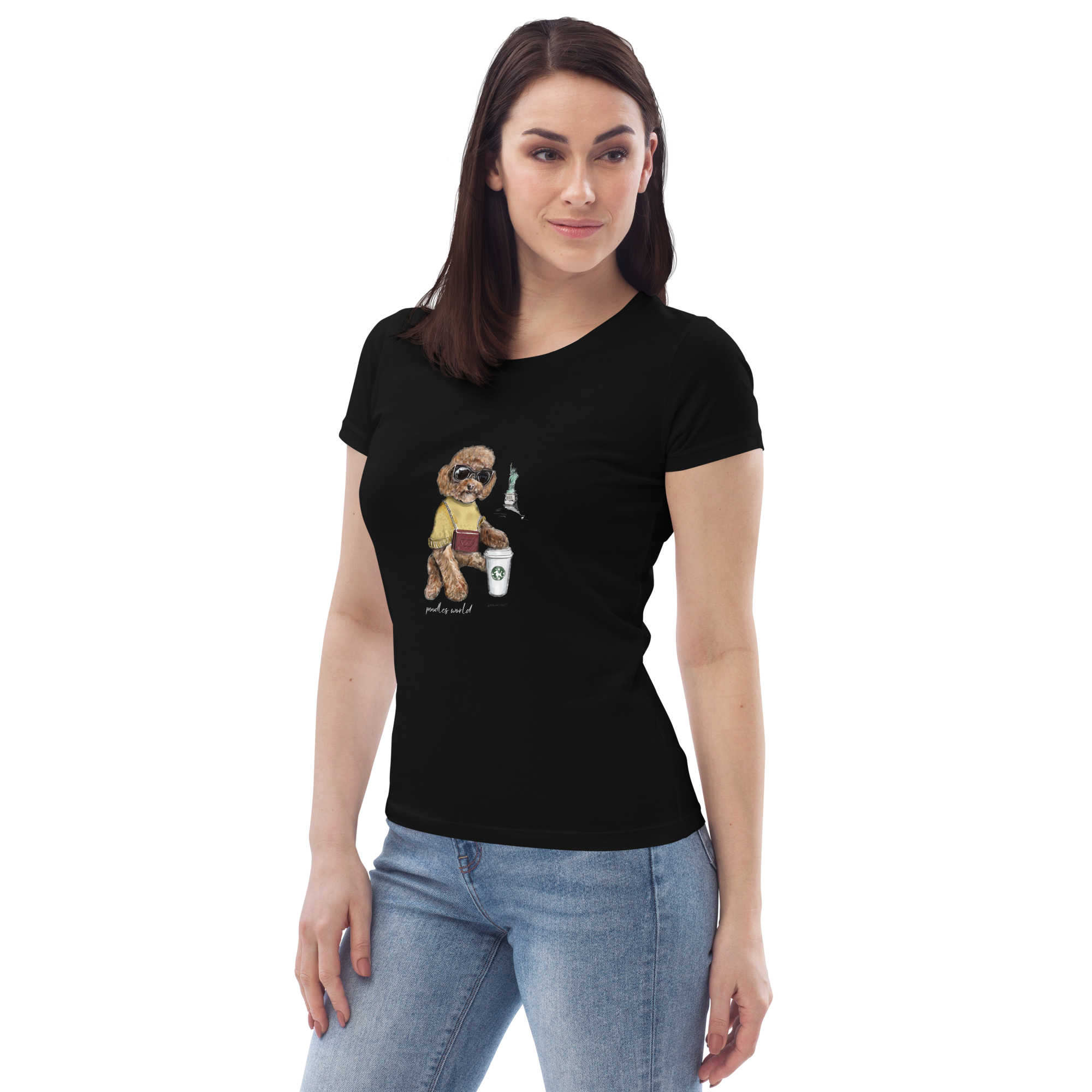 Coffee Poodle Tee - Poodles World