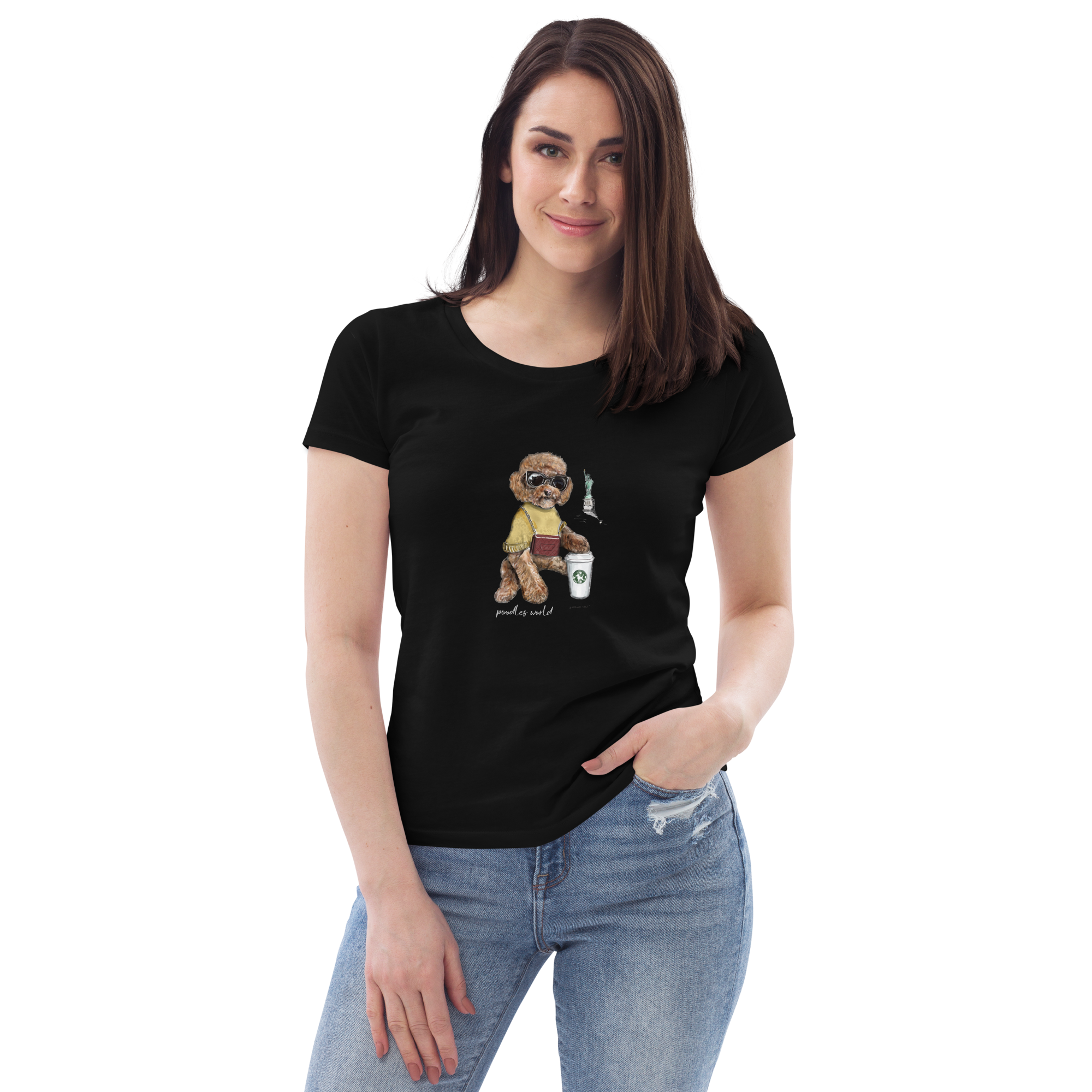 Coffee Poodle Tee - Poodles World