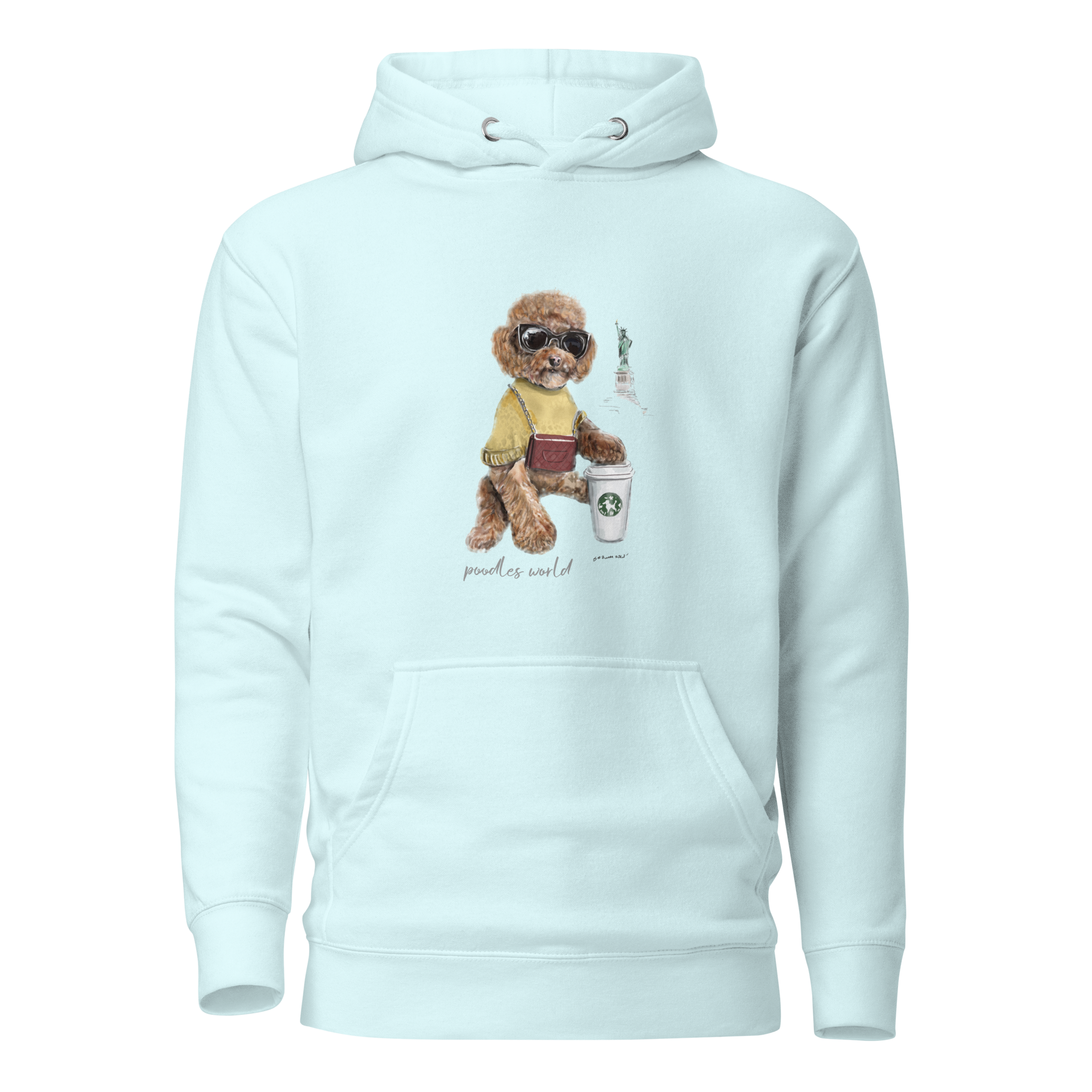 Coffee Time Unisex Poodle Hoodie - Poodles World