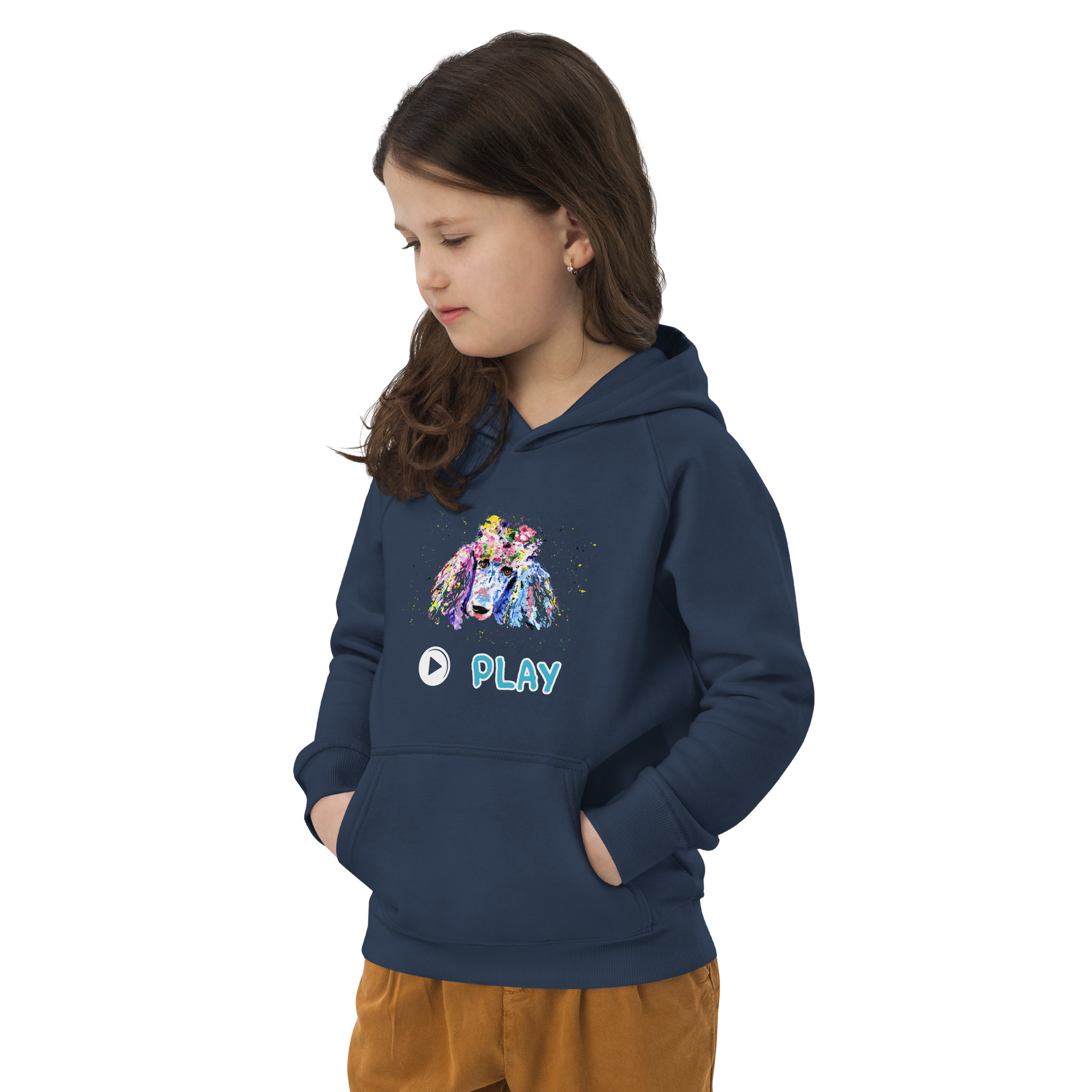 PLAY Poodle Kids Hoodie - Poodles World