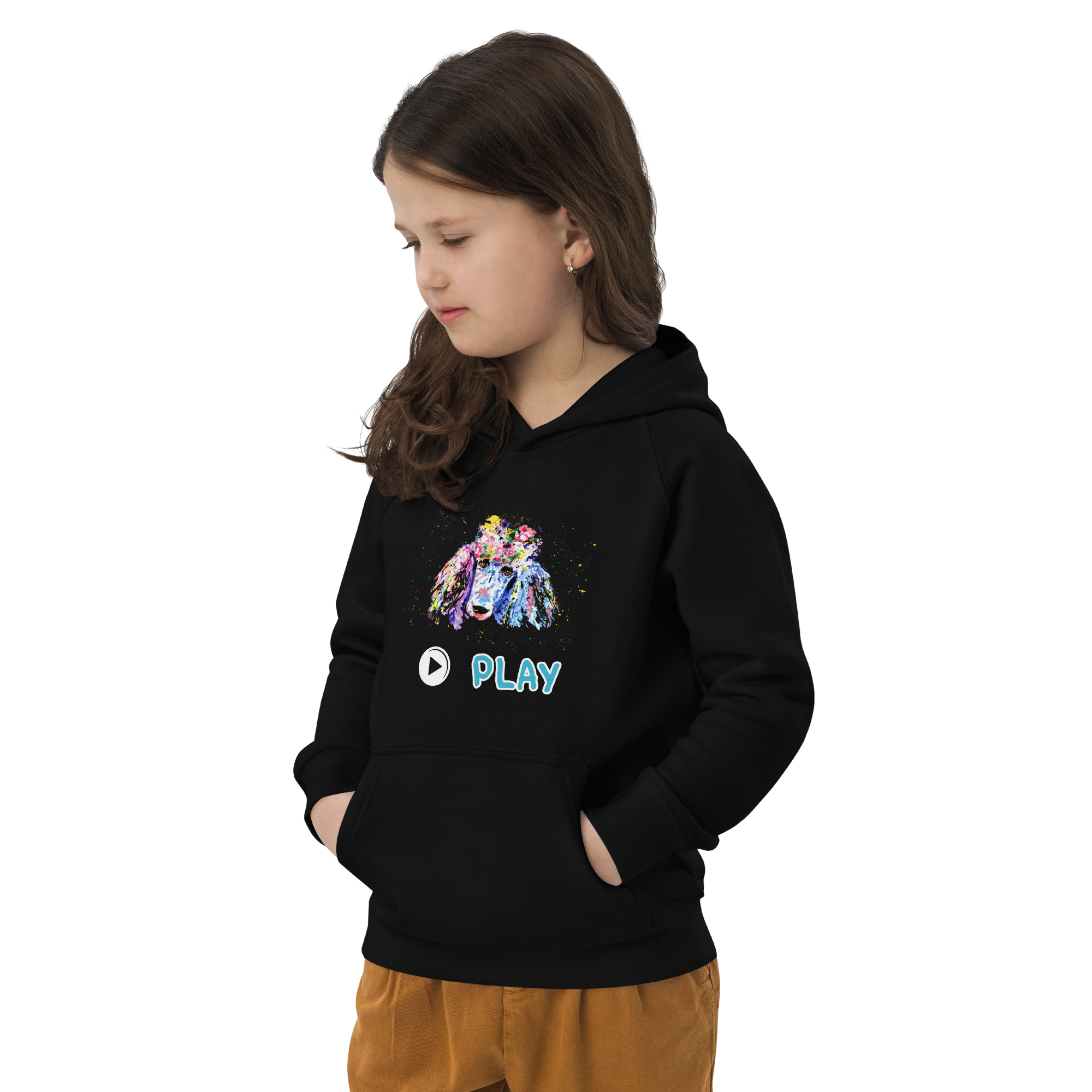 PLAY Poodle Kids Hoodie - Poodles World