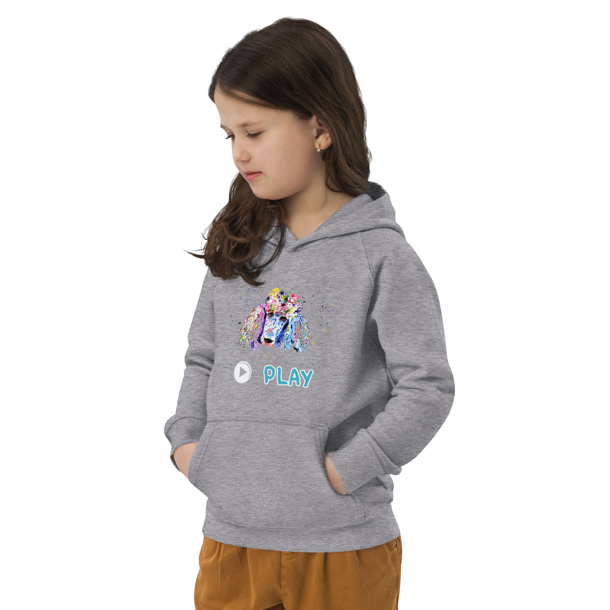 PLAY Poodle Kids Hoodie - Poodles World