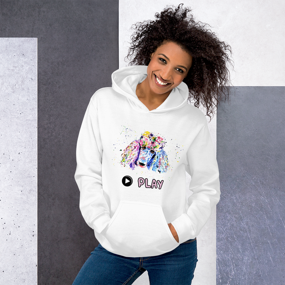 PLAY Unisex Poodle Hoodie - Poodles World