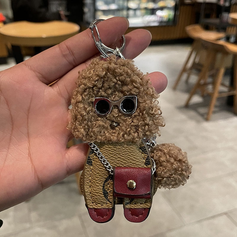 Poodle Leather Pendant - Poodles World