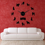 Load image into Gallery viewer, Poodle Wall Clock - Poodles World
