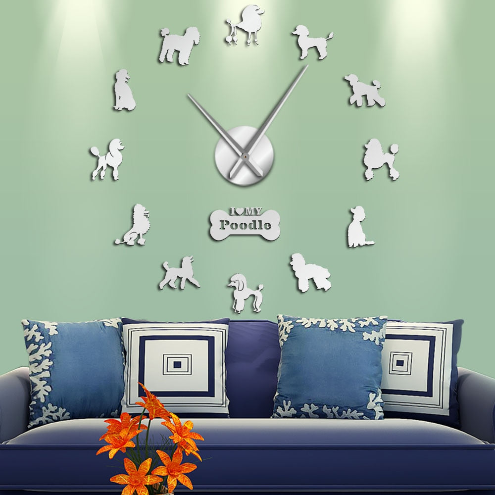 Poodle Clock - Poodles World