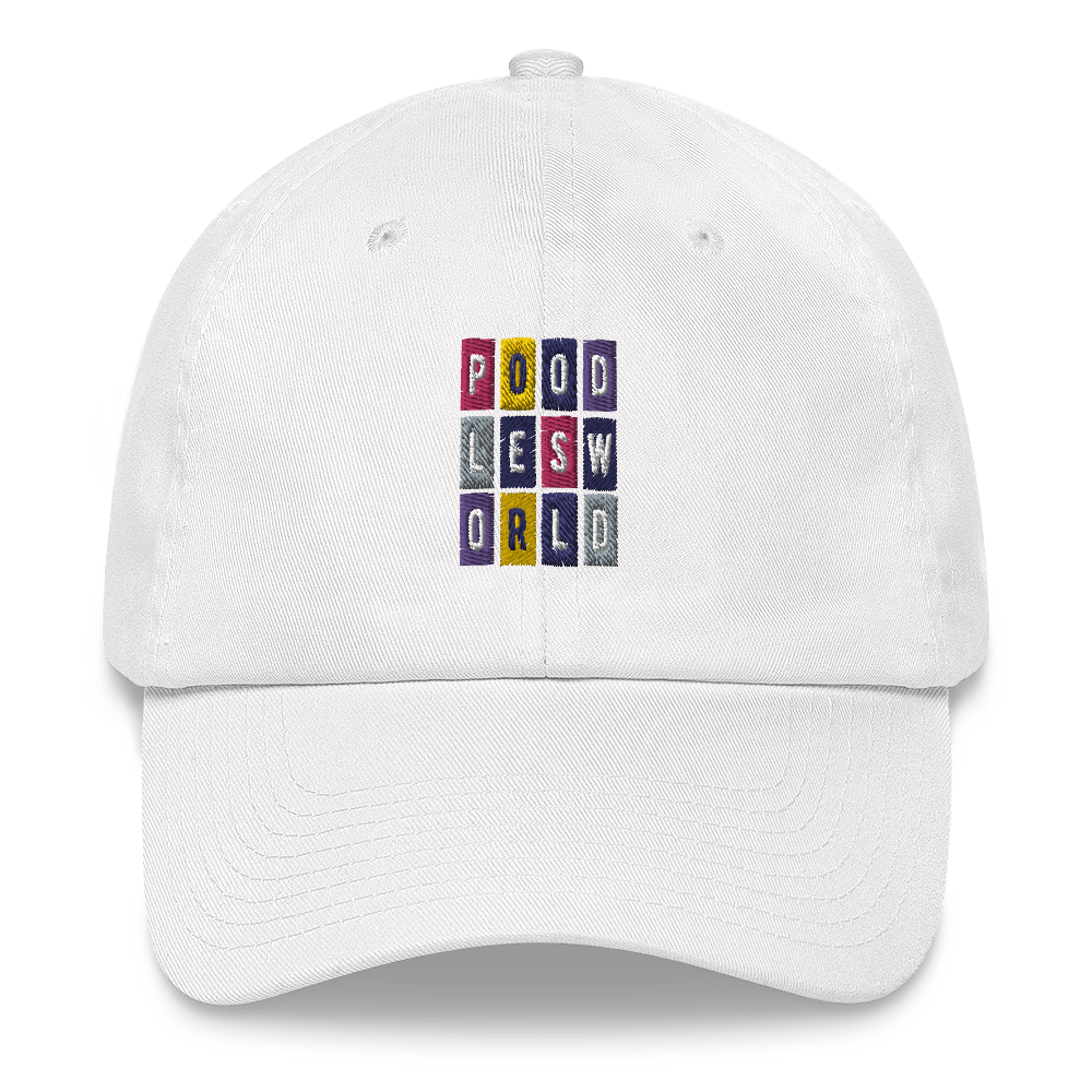 Poodles World Embroidery Unisex Baseball Cap - Poodles World