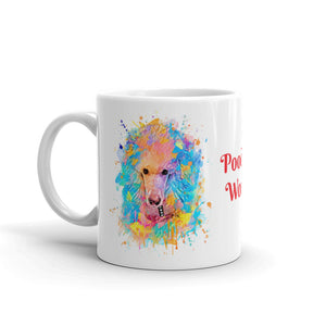 Rainbow Poodle Glossy Mug - Poodles World