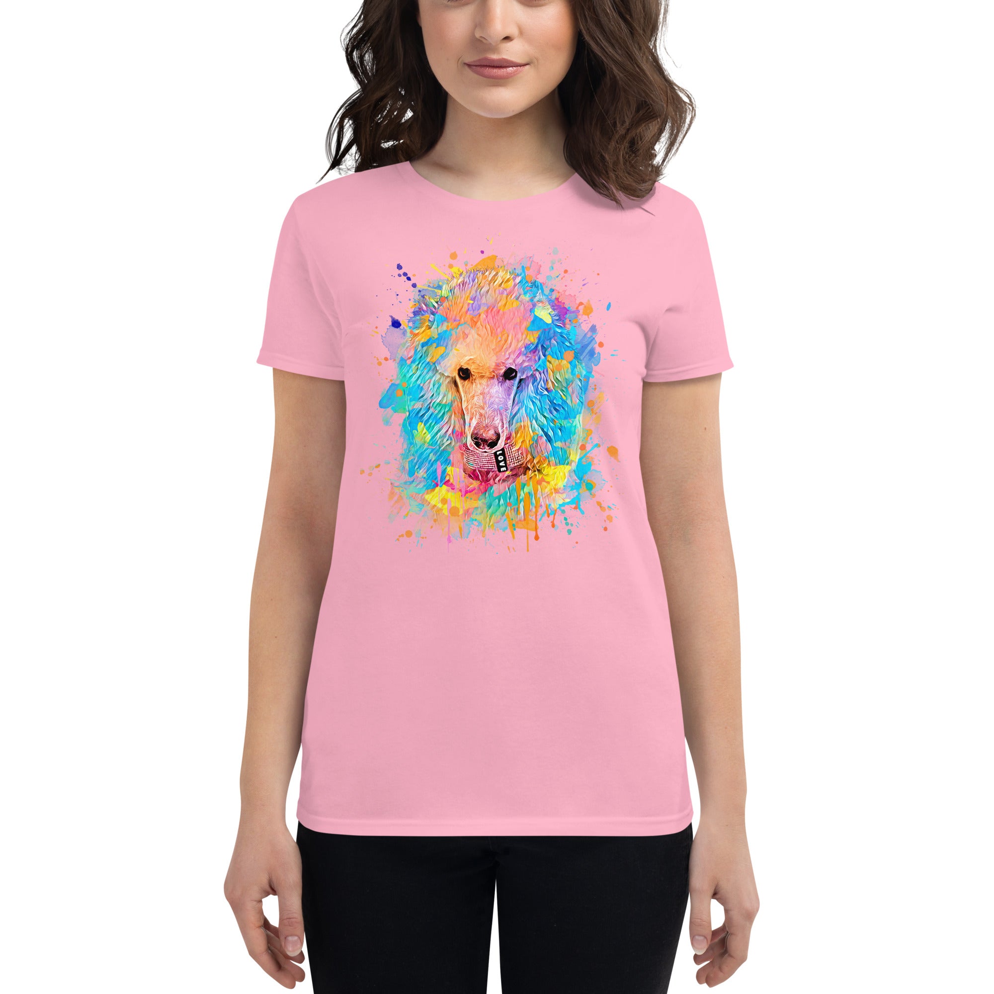 Rainbow Poodle T-Shirt - Poodles World