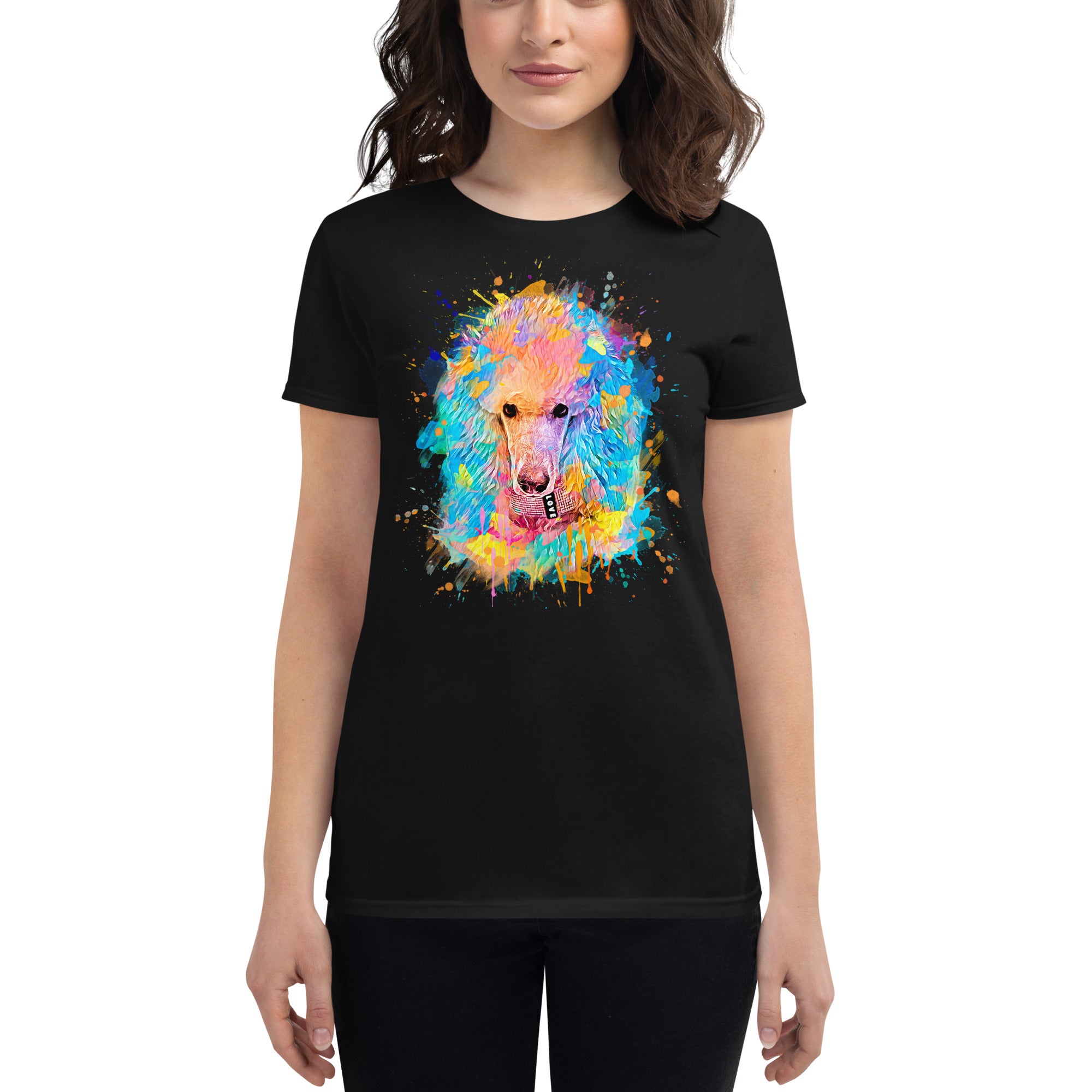 Rainbow Poodle T-Shirt - Poodles World