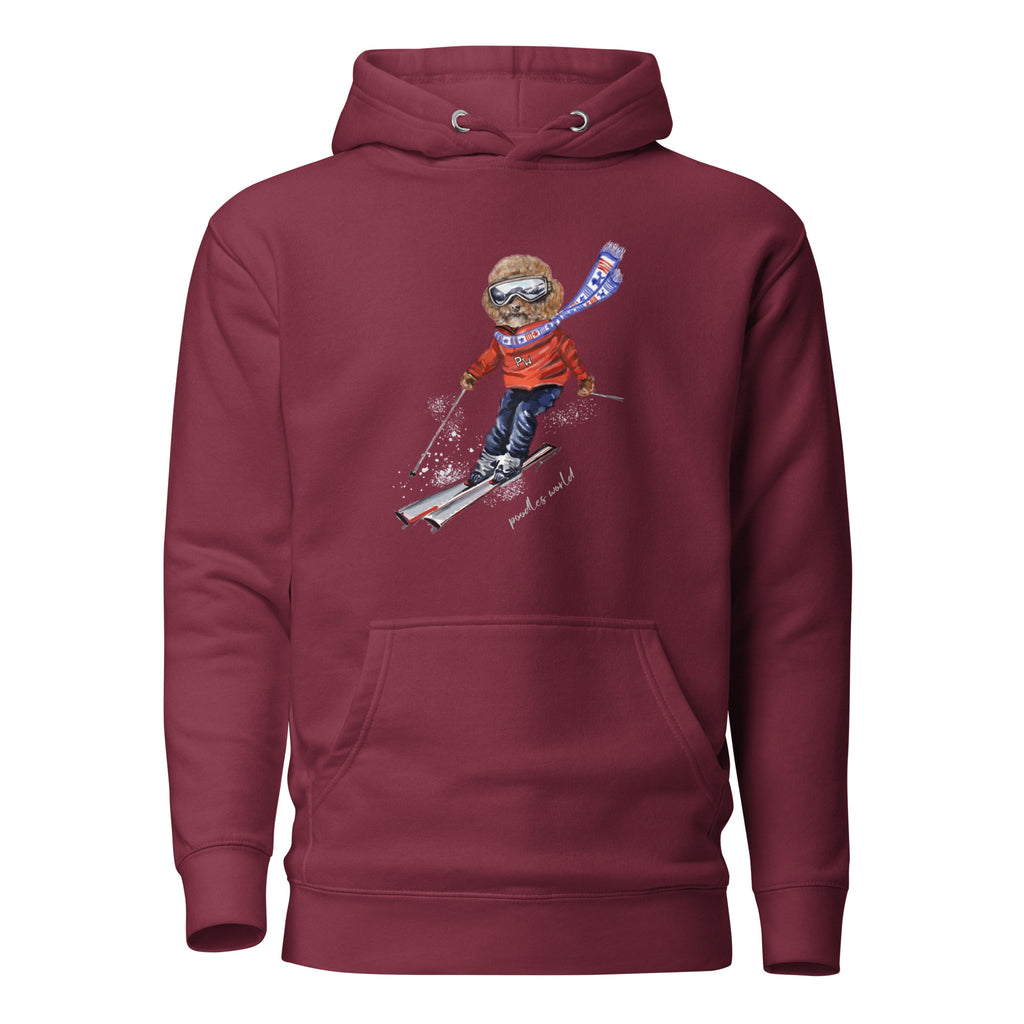 Snow Time Unisex Poodle Hoodie - Poodles World