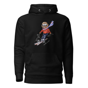 Snow Time Unisex Poodle Hoodie - Poodles World