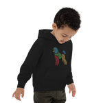 Load image into Gallery viewer, Typography Poodle Kids Hoodie - Poodles World
