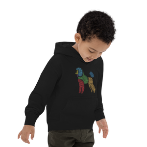 Typography Poodle Kids Hoodie - Poodles World