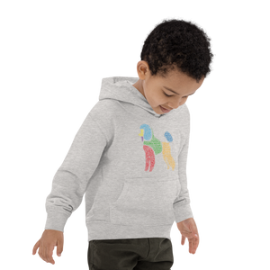 Typography Poodle Kids Hoodie - Poodles World