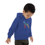 Load image into Gallery viewer, Typography Poodle Kids Hoodie - Poodles World
