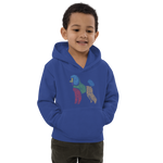 Load image into Gallery viewer, Typography Poodle Kids Hoodie - Poodles World
