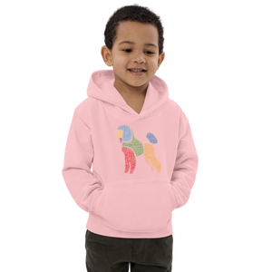 Typography Poodle Kids Hoodie - Poodles World