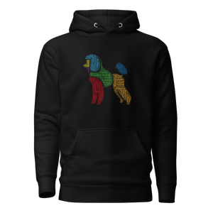 Typography Unisex Poodle Hoodie - Poodles World