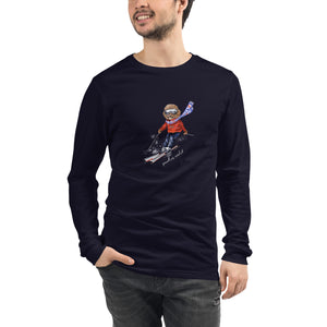 Snow Time Poodle Long Sleeve Tee