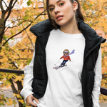 Load image into Gallery viewer, Snow Time Poodle Long Sleeve Tee
