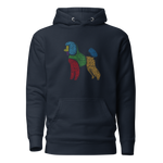 Load image into Gallery viewer, Typography Unisex Poodle Hoodie
