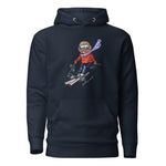 Load image into Gallery viewer, Snow Time Unisex Poodle Hoodie
