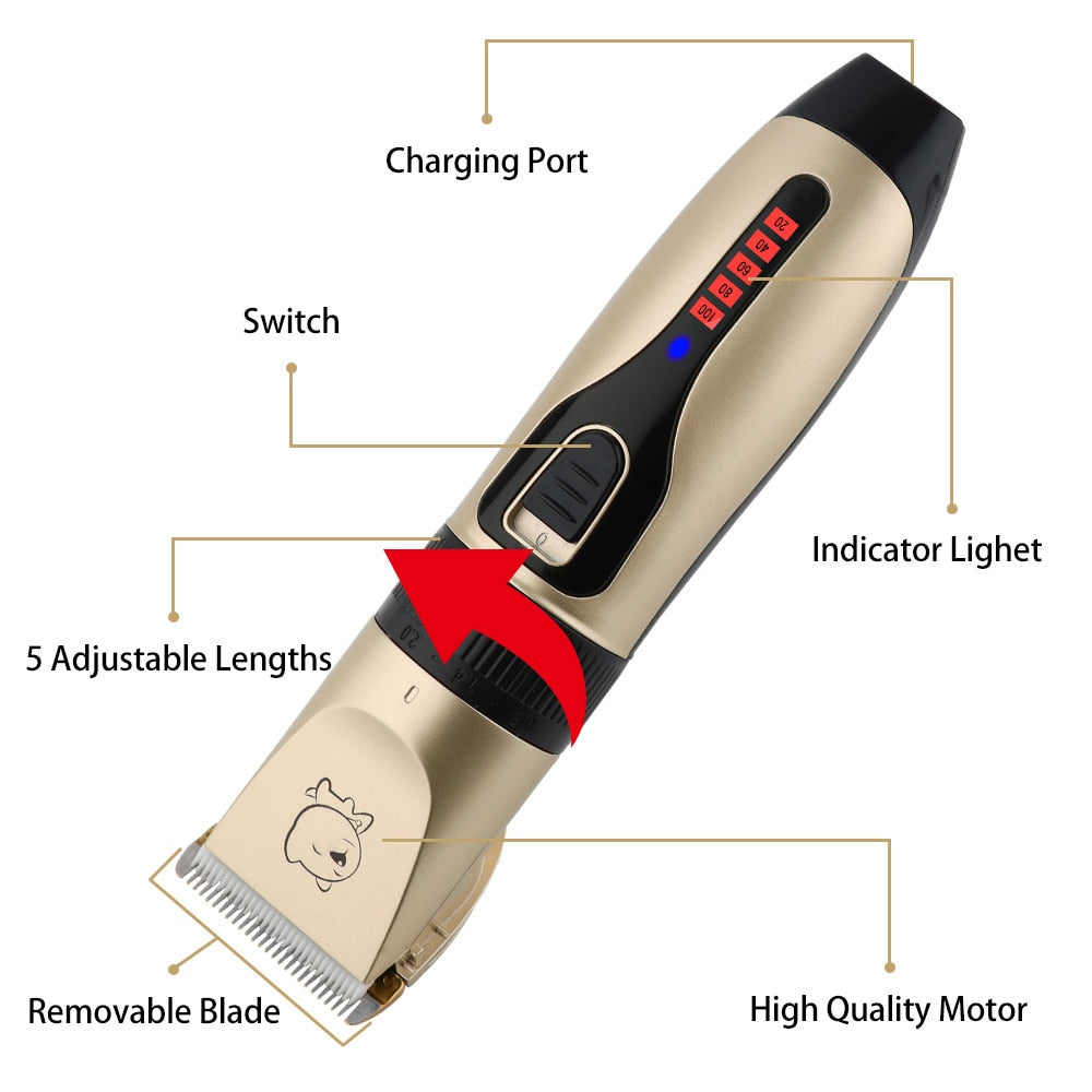 USB Rechargeable Poodle Grooming Kit - Poodles World