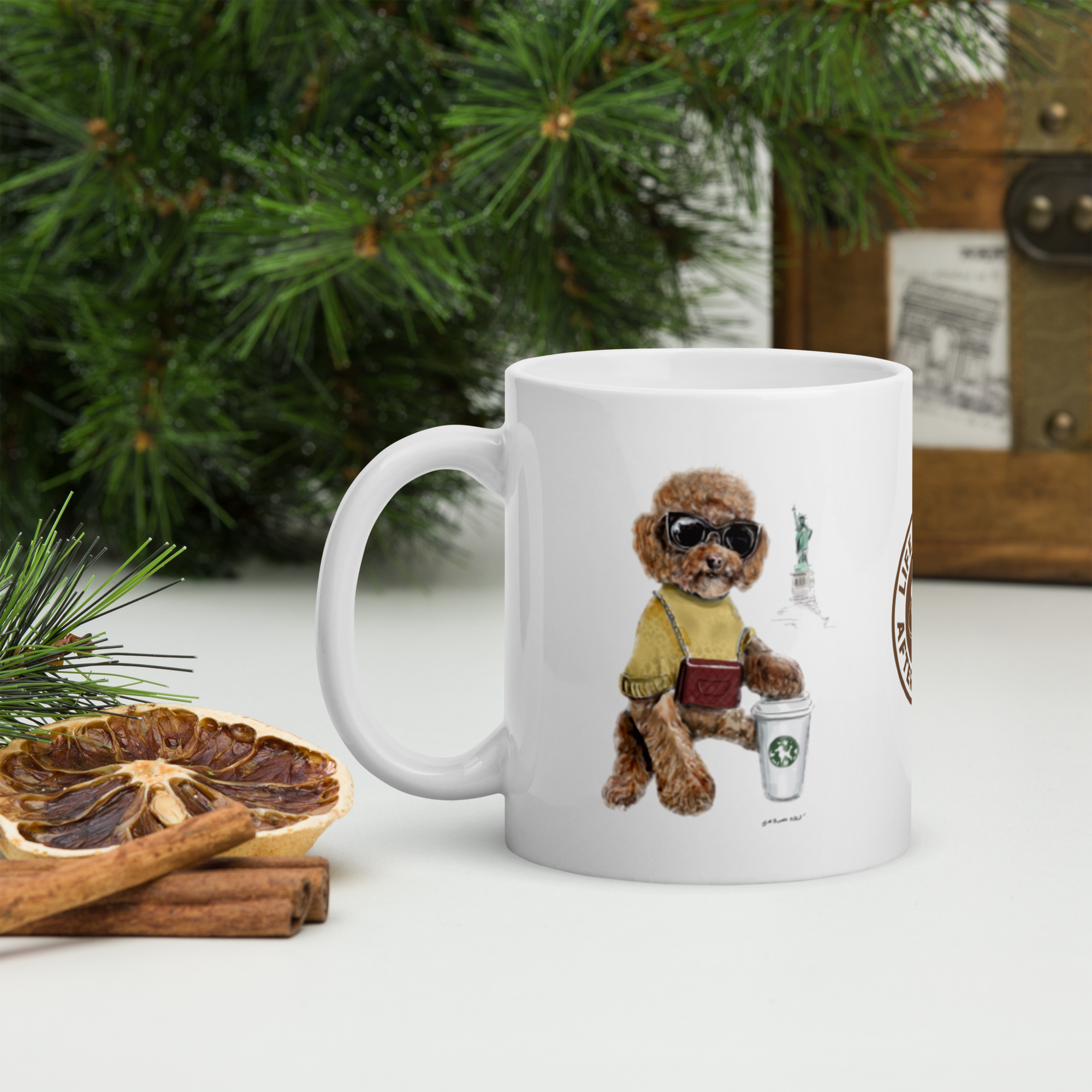 Coffee Poodle Mug